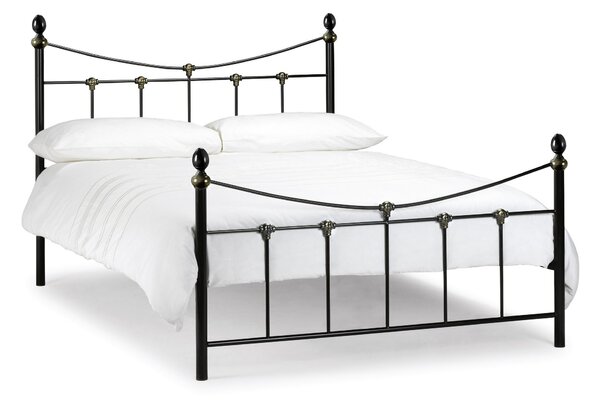 Rebecca Metal and Gold Bed Frame