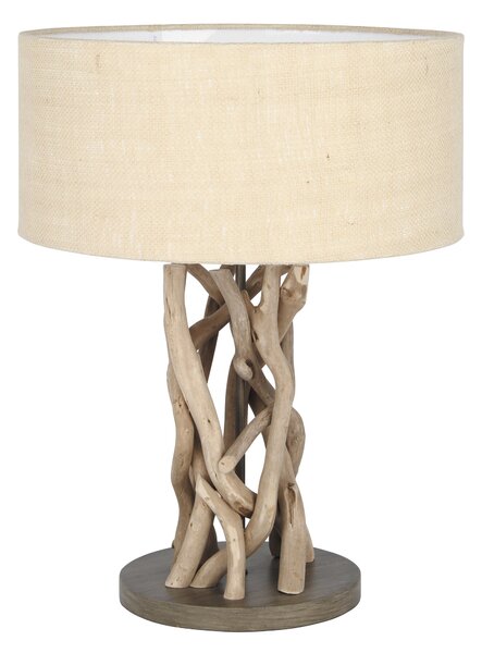 Derna Driftwood and Natural Jute Table Lamp