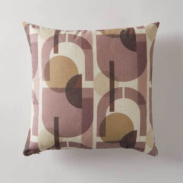 Bauhaus Style Semi Circle Cushion