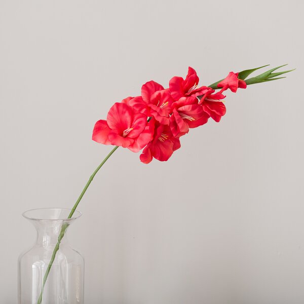 Artificial Coral Gladioli Stem