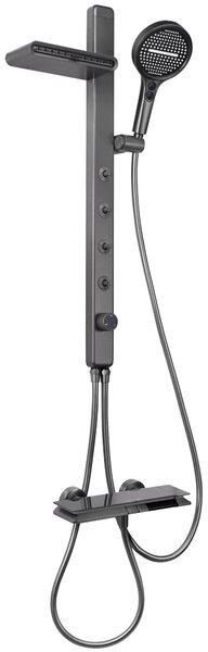 Shower set REA Karl Titanium