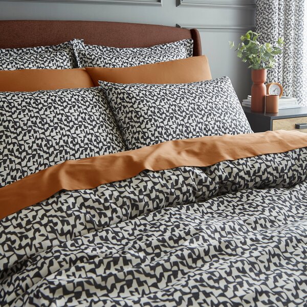 Valter Mino Geometric Duvet Cover & Pillowcase Set