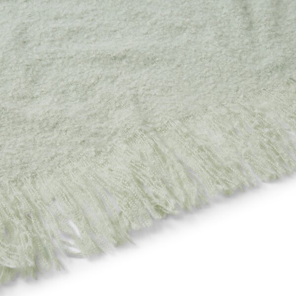 Brushed Boucle Throw Blanket