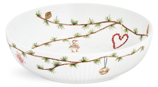 Kähler Hammershøi Christmas bowl Ø30 cm white