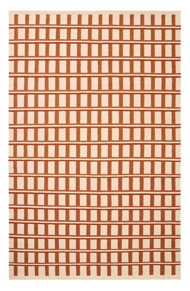 Chhatwal & Jonsson Mysore wool rug Beige-apricot orange, 230x320cm