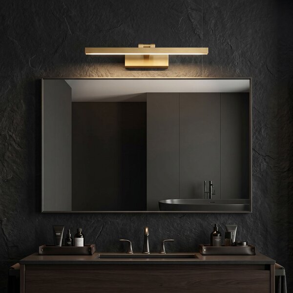 Bathroom LED wall sconce APP1864-1W 60 cm BRUSH GOLD