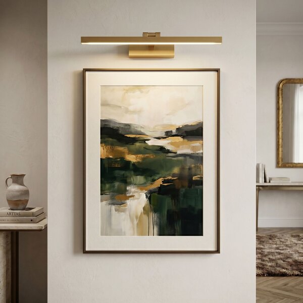 Bathroom LED wall sconce APP1864-1W 60 cm BRUSH GOLD