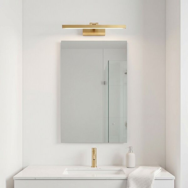 Bathroom LED wall sconce APP1864-1W 60 cm BRUSH GOLD