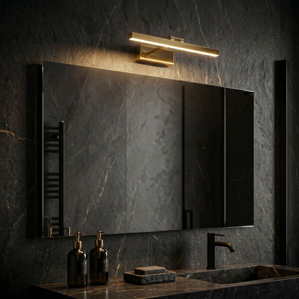 Bathroom LED wall sconce APP1860-1W 40cm GOLD