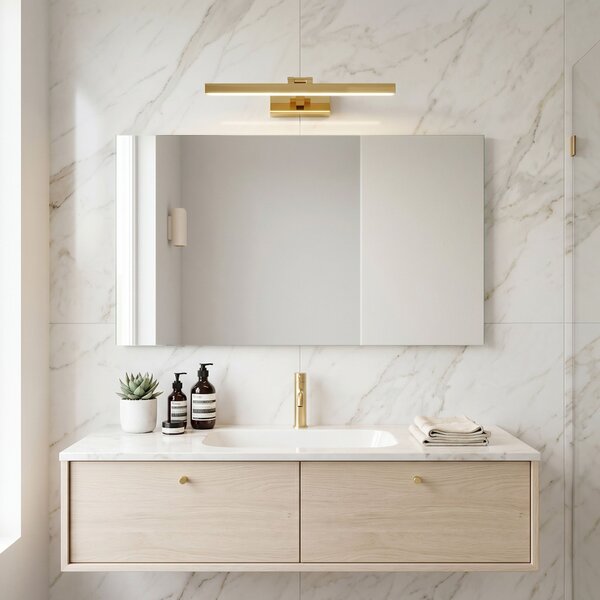 Bathroom LED wall sconce APP1860-1W 40cm GOLD