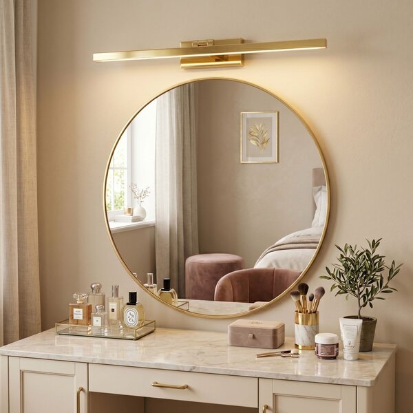 Bathroom LED wall sconce APP1862-1W 80 cm GOLD