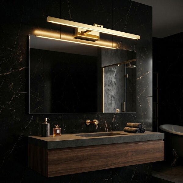 Bathroom LED wall sconce APP1862-1W 80 cm GOLD