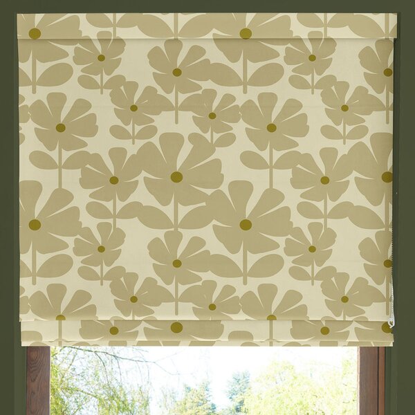 Orla Kiely Wildflower Made To Measure Roman Blind Vintage Lace