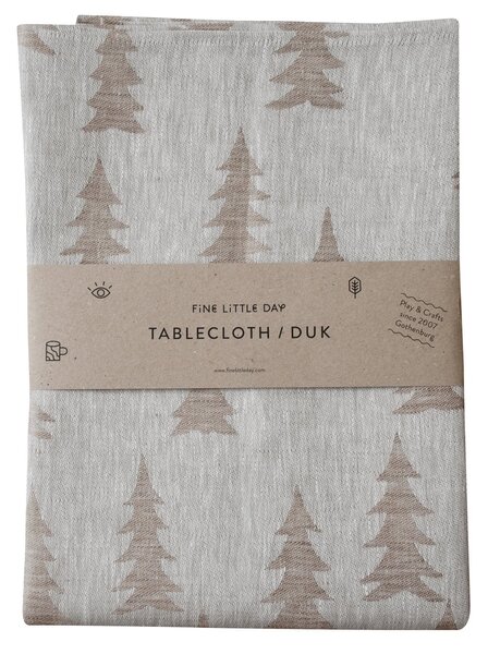 Fine Little Day Gran table clothlinen 147x147 cm sand