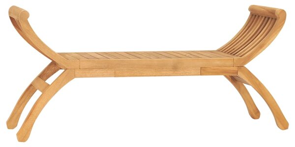 Garden Bench 120 cm Solid Teak Wood