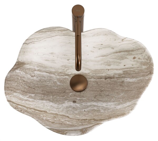 Countertop washbasin Rea Pearl Saturn