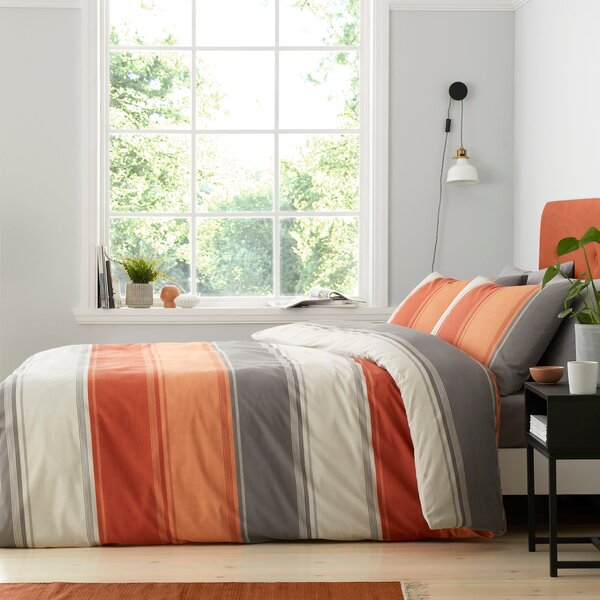 Fusion Betley Duvet Cover Bedding Set Spice