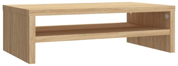 Monitor Stand Sonoma Oak 42x24x13 cm Engineered Wood