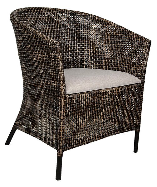 Armchair Romimex Brown Rattan 70 x 85 x 67 cm