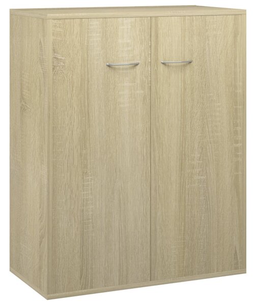 Sideboard Sonoma Oak 60x30x75 cm Engineered Wood