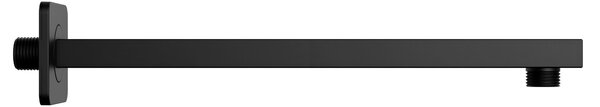 Square shower arm REA JS-9022B 40cm Black