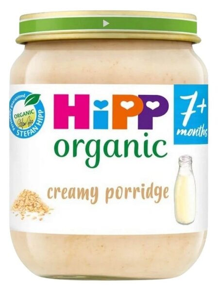 HiPP Organic Creamy Porridge Baby Food Jar 7+ months 160g