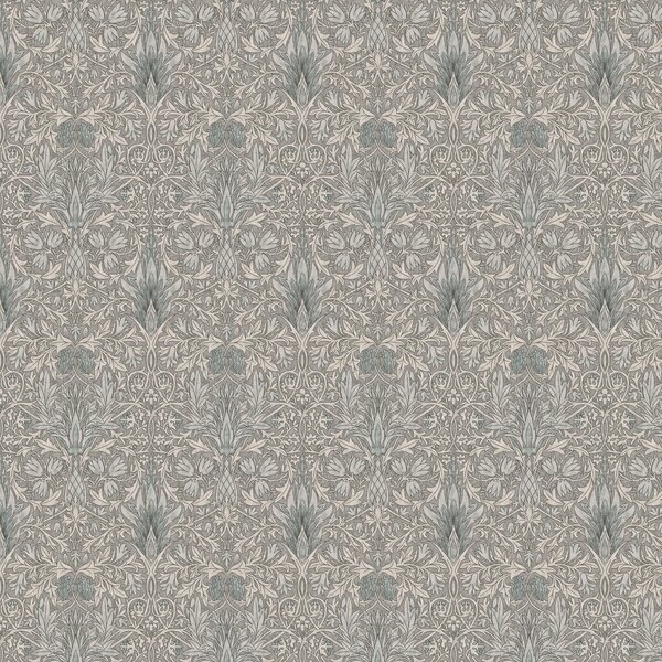 William Morris Snakeshead Digitally Printed Fabric Dove