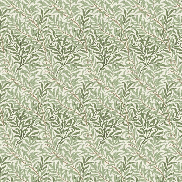 William Morris Willow Bough Digitally Printed Fabric Sage