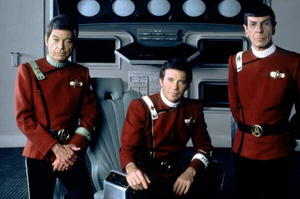 Photography Deforest Kelley, William Shatner and Leonard Nimoy