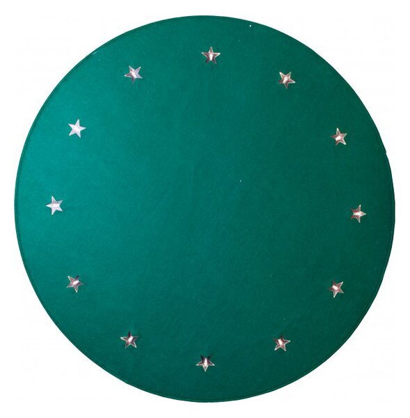 Star Trading Neighbor Christmas tree mat 100x1.2 cm Green