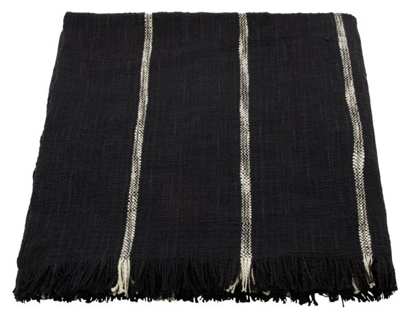 House Doctor Tuur bedspread 130x180 cm Black off-white