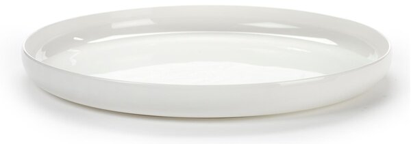 Serax Base plate with high rim white 28 cm