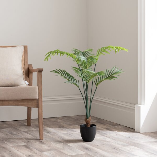 Artificial Areca Palm 90cm Green