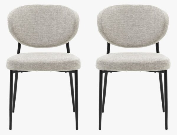 Kalmar Dining Chair in Natural, Set of 2
