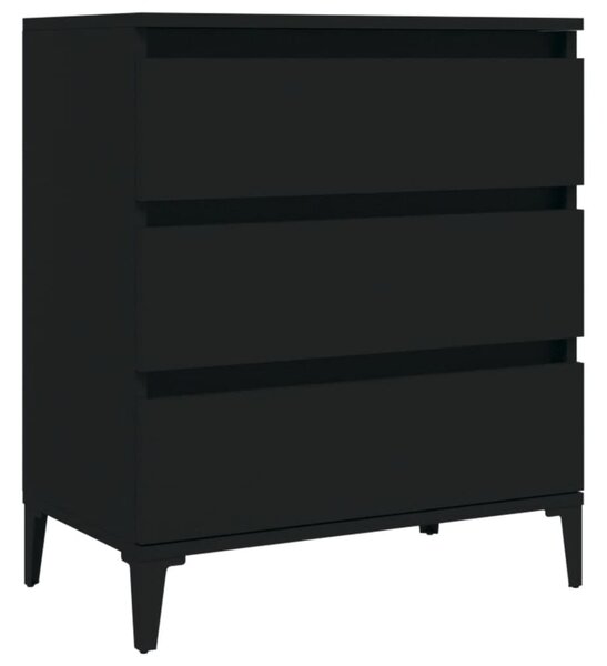 Sideboard Black 60x35x70 cm Engineered Wood