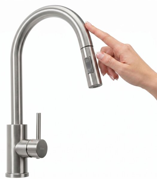 Kitchen faucet Fresh Touch Brush Nickel