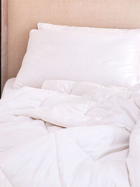 Merino Wool Pillow (single) | Square Size - Firm | Piglet in Bed