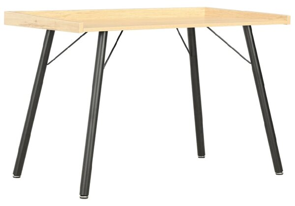 Choctaw Wooden Laptop Desk In Black And Oak
