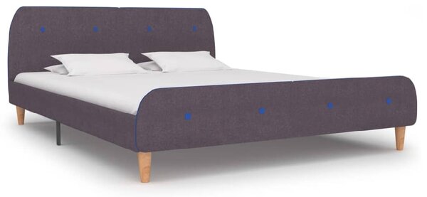 Bellvue Fabric King Size Bed In Taupe