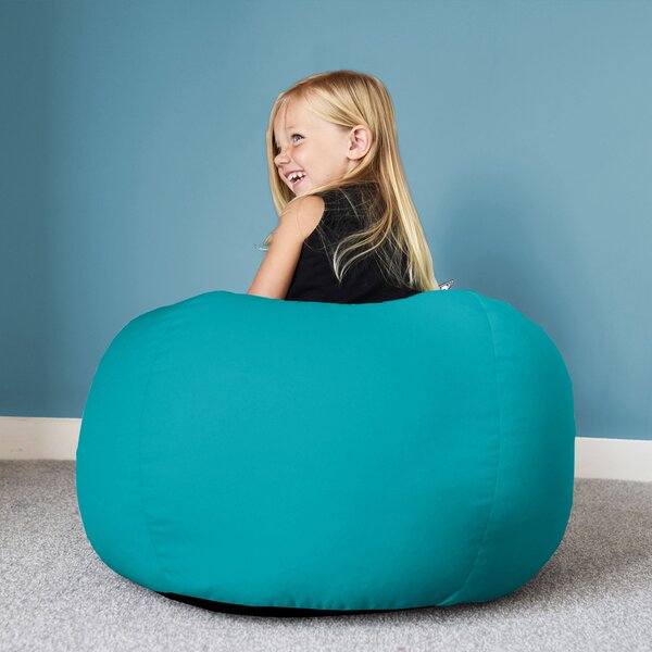 Rucomfy Kids Small Indoor Outdoor Beanbag Red