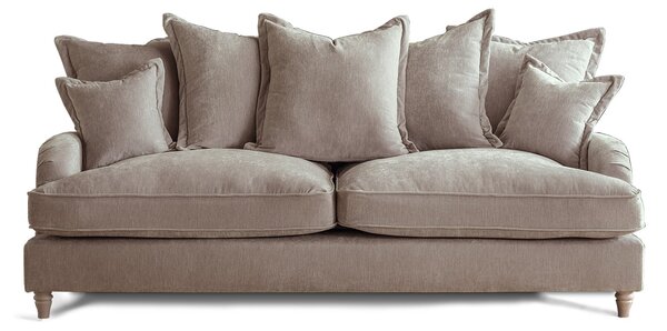 Rupert Pillow Back 4 Seater Sofa | 8 Colours | Made in UK | Roseland