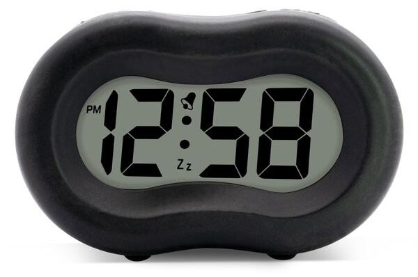 Acctim Vierra Digital Alarm Clock Black