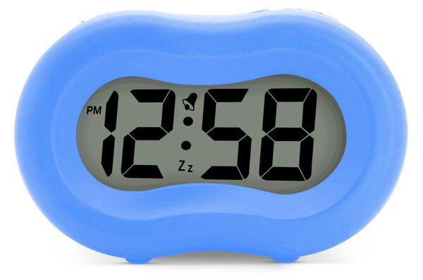 Acctim Vierra Digital Alarm Clock Blue