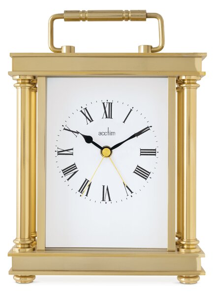 Acctim Marlow Mantel Clock Gold