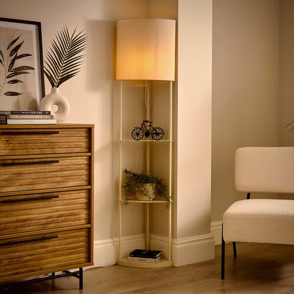 Jakob Shelved Floor Lamp