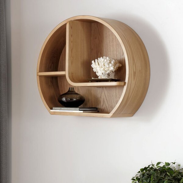 San Francisco Wall Shelf Oak