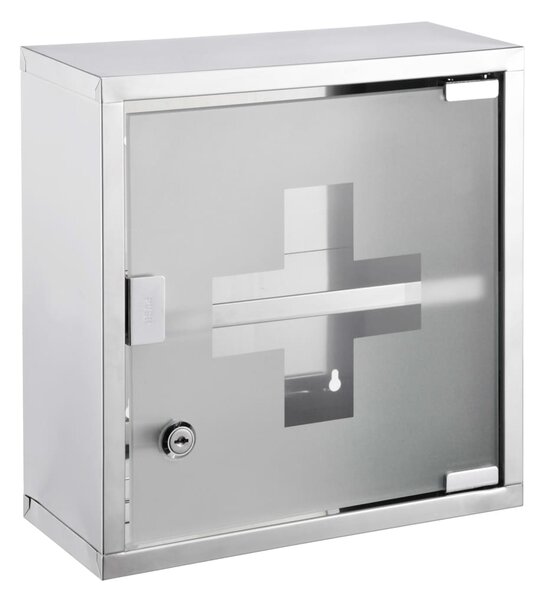 HI Medicine Cabinet 30x12x30 cm Stainless Steel