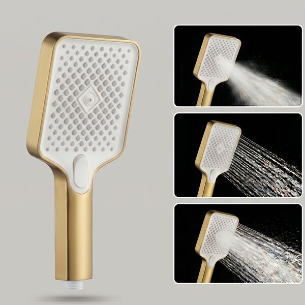 Shower handset REA JS-031 BRUSH GOLD