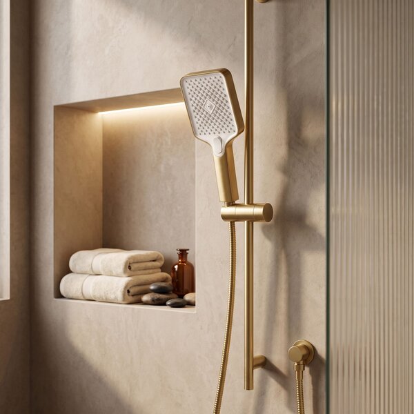 Shower handset REA JS-031 BRUSH GOLD
