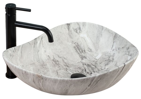 Countertop washbasin Rea Dora Stone